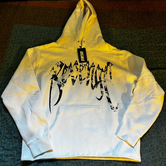 Revenge x Juice WRLD Collage Hoodie White - Picture 2 of 7